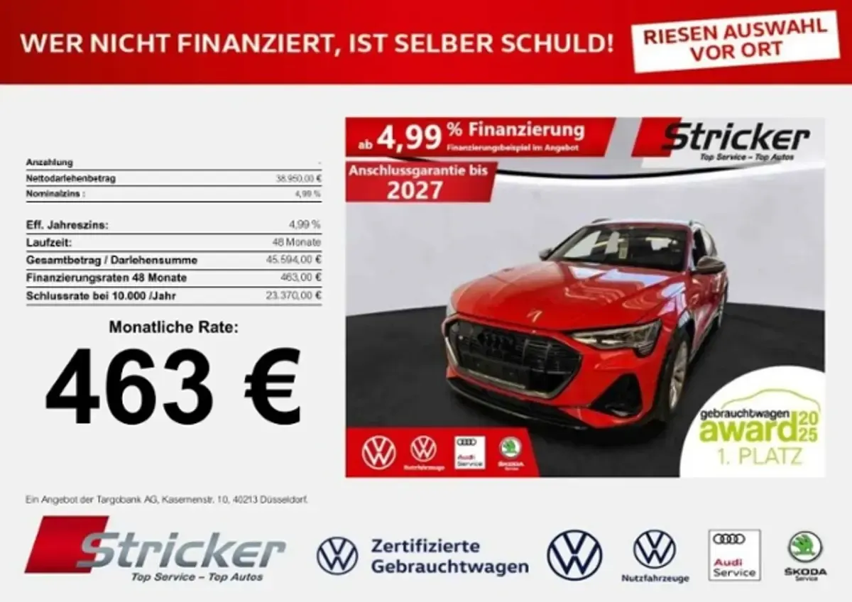 Second-hand Audi e-tron Ambiente 369 kW (503 CP) 2022 SUV