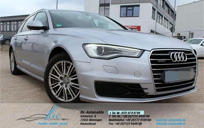 Florettsilber metallic Gebraucht 2015 Audi A6 Ambiente Kombi | 14.799 € (Superpreis) - Bild 1/4