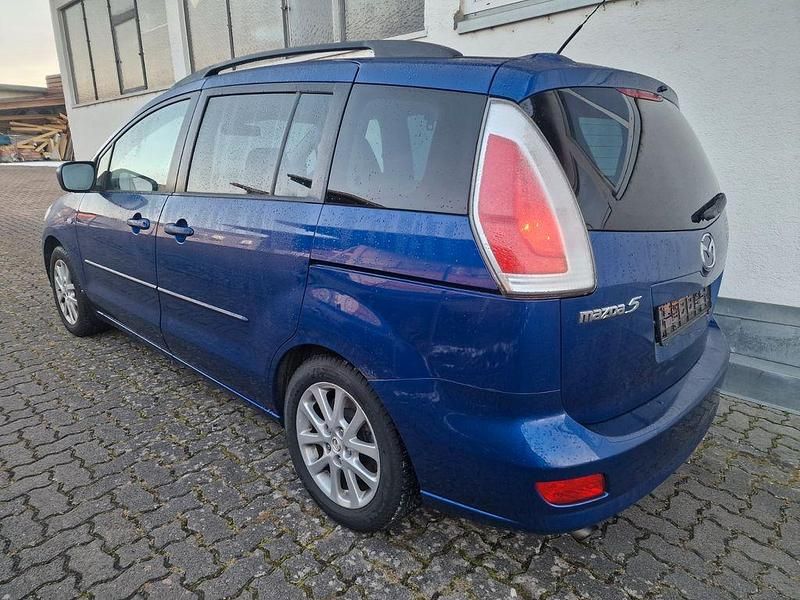 Gebraucht Mazda 5 Exclusive 116 PS (85 kW) 2008 Blau Van / Kleinbus