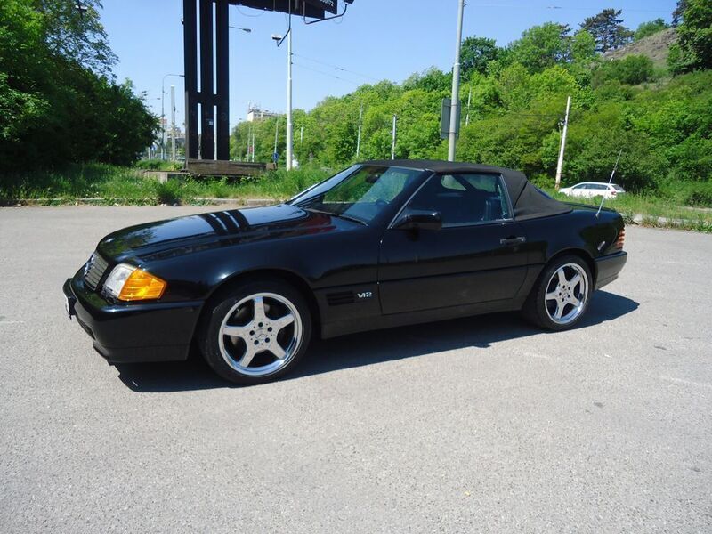 Schwarz Gebraucht 1993 Mercedes SL600 Cabrio | 32.000 € - Bild 1/4