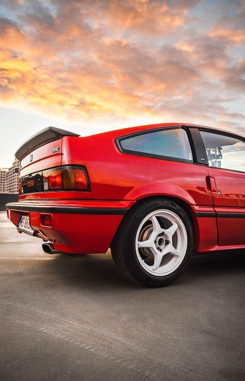 Gebraucht Honda Civic 200 PS (147 kW) 1986 Rot