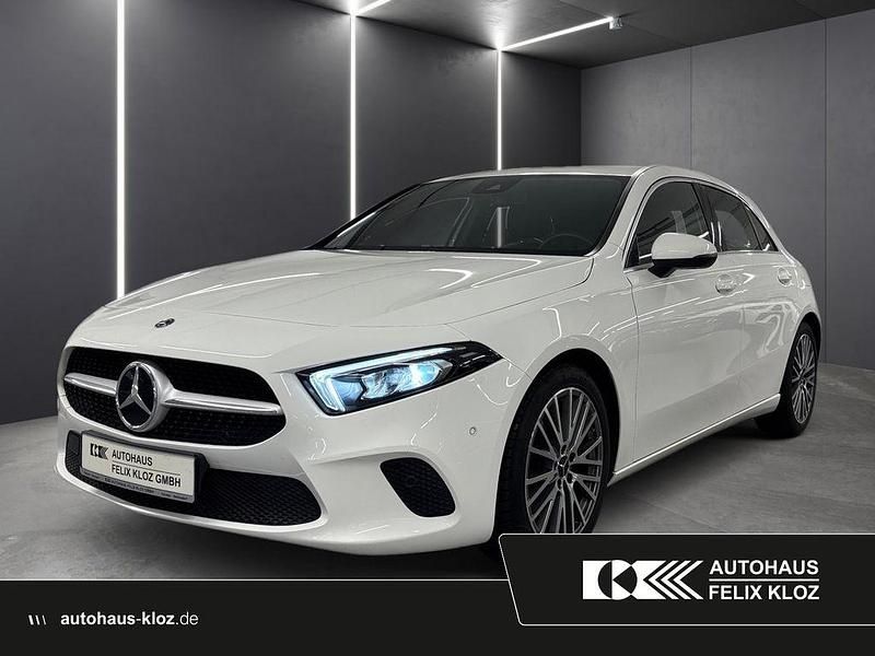 Weiß Gebraucht 2019 Mercedes A250 Progressive Limousine | 20.700 € (Guter Preis) - Bild 1/4