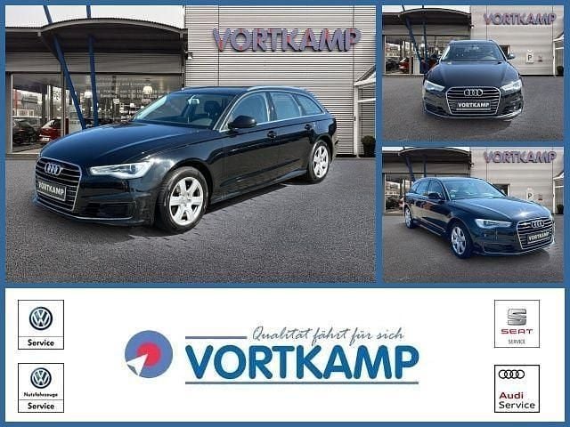 Mythosschwarz (metallic) Gebraucht 2016 Audi A6 Sport Kombi | 16.450 € (Superpreis) - Bild 1/2