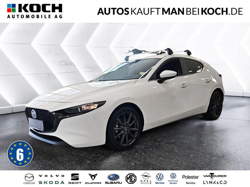 Arctic white Neu 2024 Mazda 3 Exclusive-Line Limousine | 27.990 € (Etwas zu teuer) - Bild 1/4