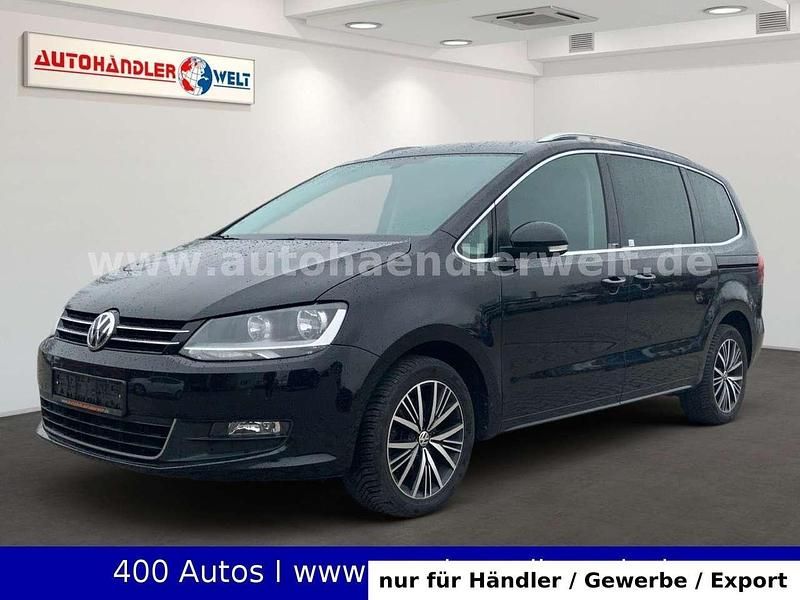 Gebraucht VW Sharan Allstar 150 PS (110 kW) 2016 Schwarz Van / Kleinbus