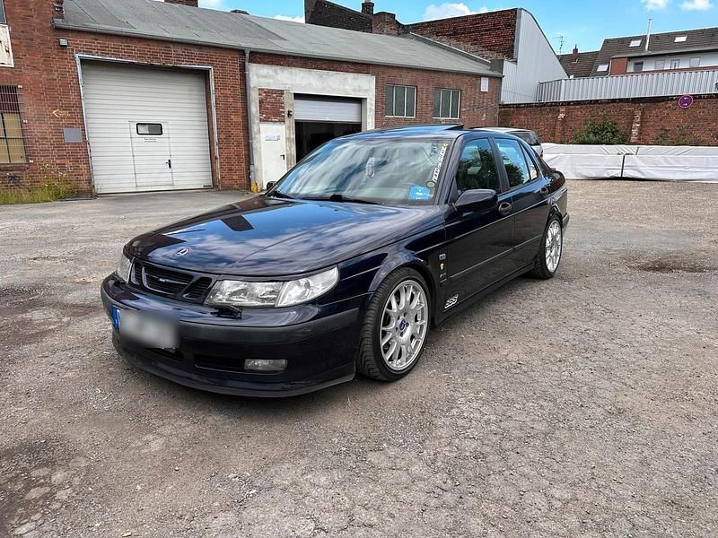 Blau Gebraucht 2000 Saab 9-5 Aero Limousine | 11.900 € - Bild 1/4