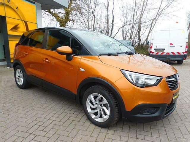 Gebraucht Opel Crossland X 82 PS (60 kW) 2017 Orange SUV