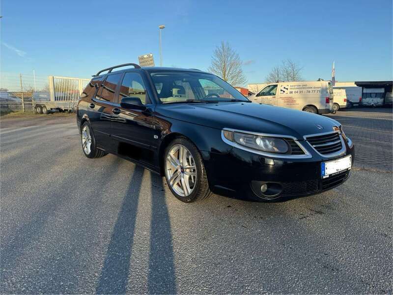 Schwarz Gebraucht 2006 Saab 9-5 Aero Kombi | 14.999 € - Bild 1/4