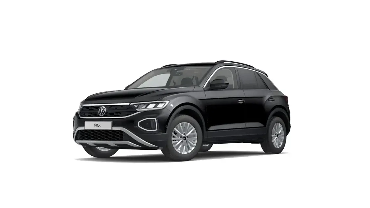 Gebraucht VW T-Roc Life 150 PS (110 kW) 2023 Schwarz SUV