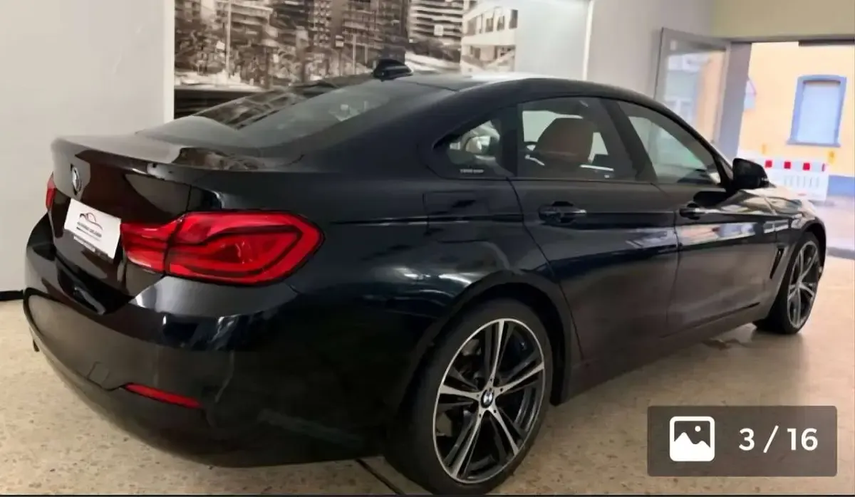 Gebraucht BMW 430 Sport Line 258 PS (189 kW) 2018 Schwarz Coupé