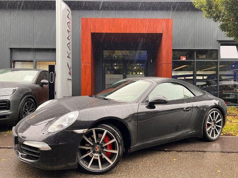 Tiefschwarz Gebraucht 2013 Porsche 911 Carrera S Cabriolet Cabrio | 99.500 € (Fairer Preis) - Bild 1/4