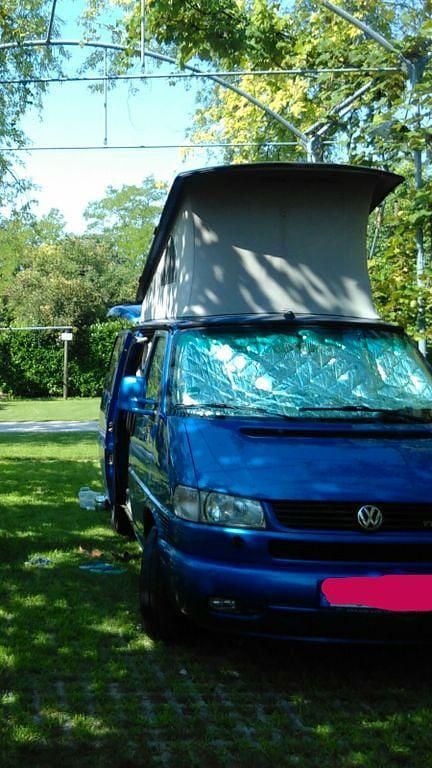 Blau Gebraucht 2000 VW T4 California Van | 13.000 € (Superpreis) - Bild 1/4