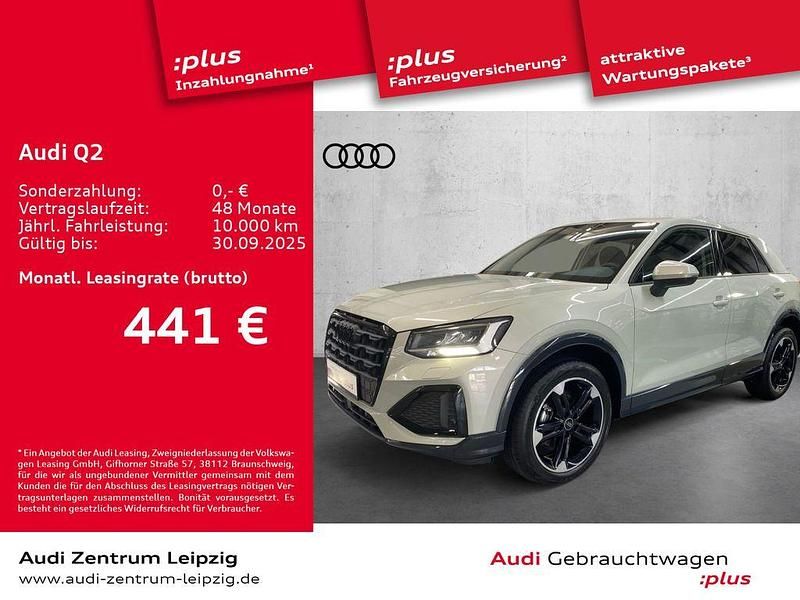Tausilber metallic Gebraucht 2024 Audi Q2 Advanced Plus SUV | 33.330 € (Teuer) - Bild 1/3