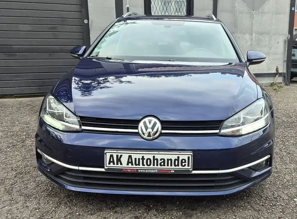 Gebraucht VW Golf VII Join 116 PS (85 kW) 2018 Blau Kombi