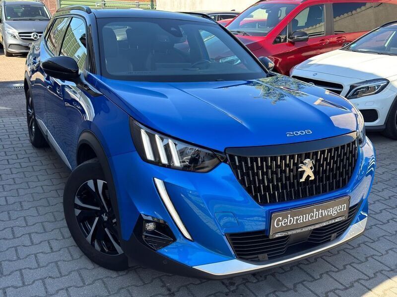 Blau/typ aussenverkleidung met Gebraucht 2022 Peugeot 2008 GTi SUV | 22.999 € (Fairer Preis) - Bild 1/4