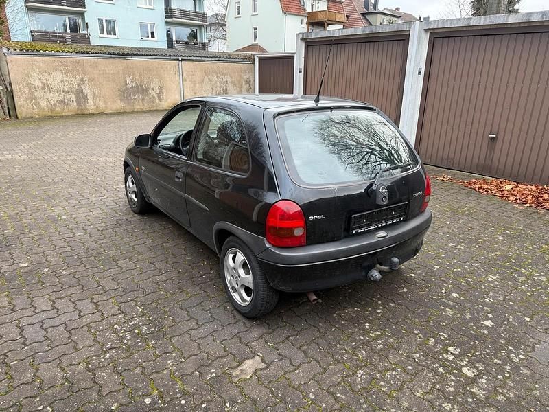 Gebraucht Opel Corsa 1999 Schwarz Kleinwagen