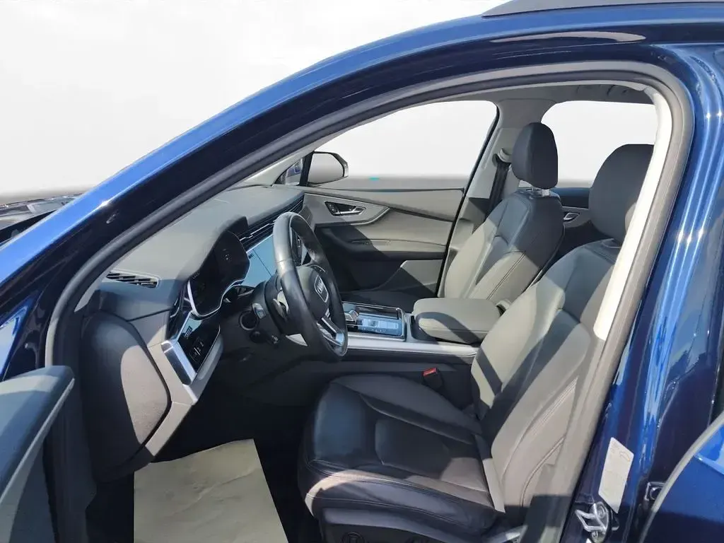 Gebraucht Audi Q7 Design 231 PS (169 kW) 2020 Navarrablau metallic SUV