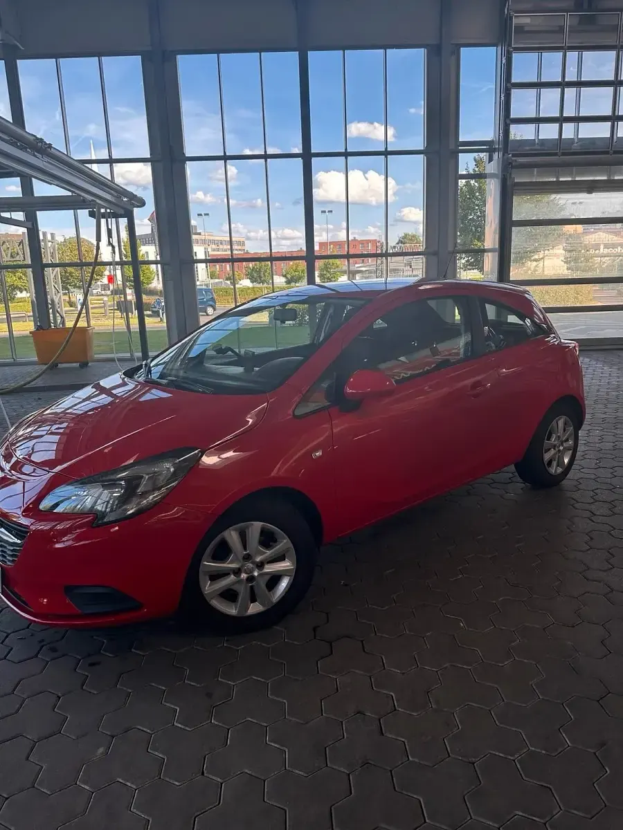 Gebraucht Opel Corsa 90 PS (66 kW) 2017 Rot Kleinwagen