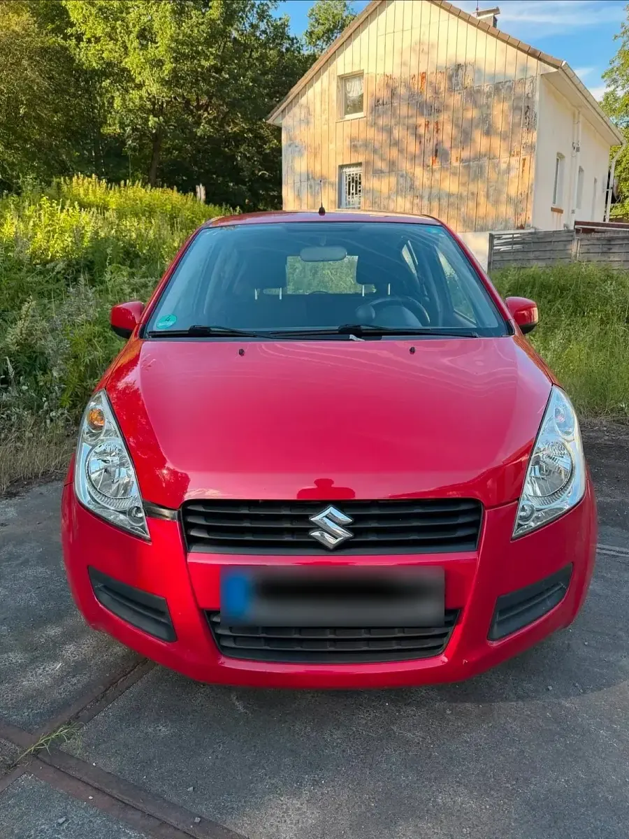 Gebraucht Suzuki Splash 65 PS (47 kW) 2008 Rot Kleinwagen