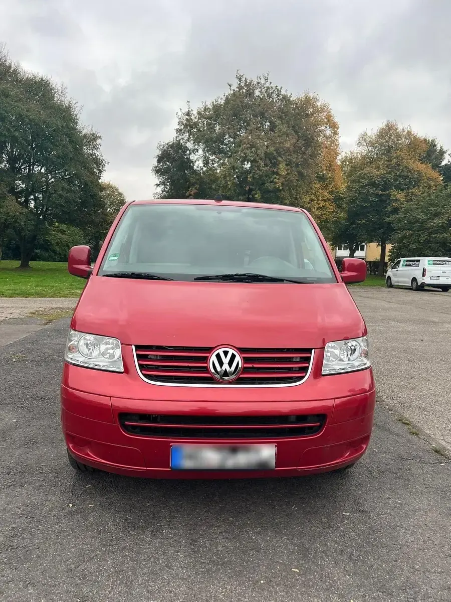 Usata VW T5 174 CV (127 kW) 2009 Rosso Furgone
