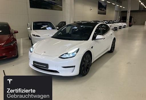 Gebraucht Tesla Model 3 Performance 377 kW (513 PS) 2022 Weiß Limousine