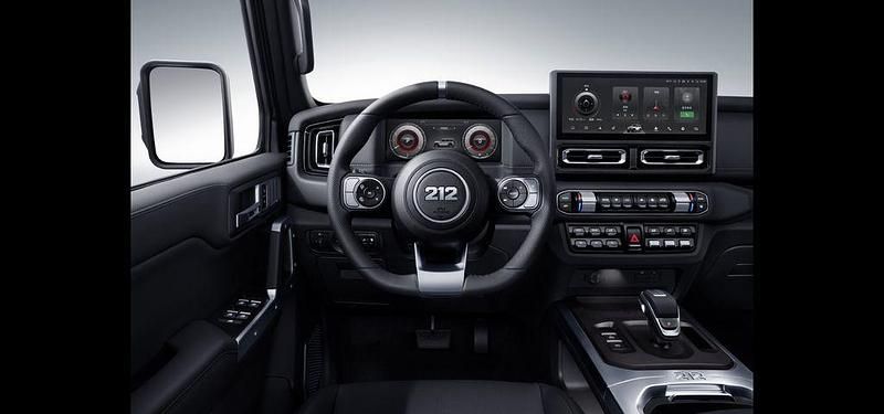 Neu BAW 212 166 PS (122 kW) 2026 Schwarz SUV