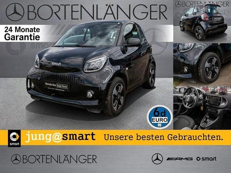 Schwarz Gebraucht 2023 Smart ForTwo Electric Drive Exclusive Kleinwagen | 15.948 € (Fairer Preis) - Bild 1/4