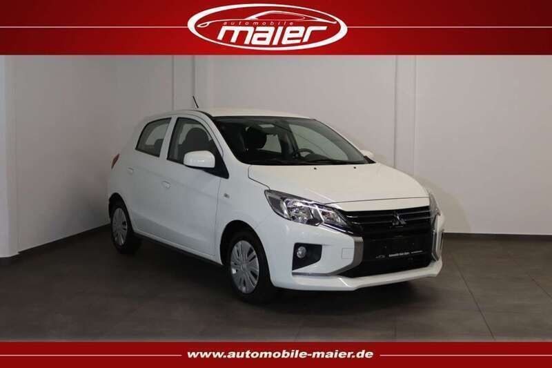 Weiß Gebraucht 2021 Mitsubishi Space Star Spirit Kleinwagen | 8.900 € (Guter Preis) - Bild 1/4