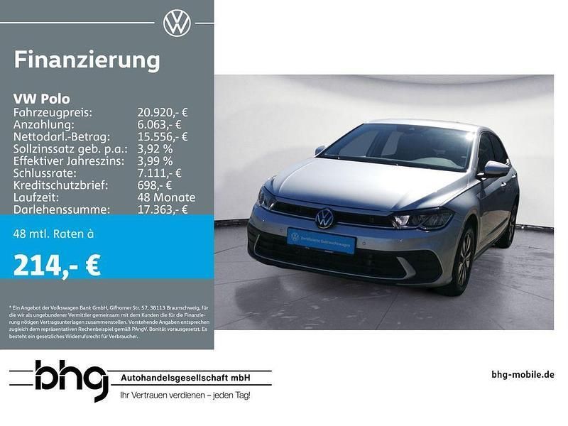 Reflexsilber metallic Gebraucht 2024 VW Polo Move Limousine | 20.920 € (Fairer Preis) - Bild 1/4