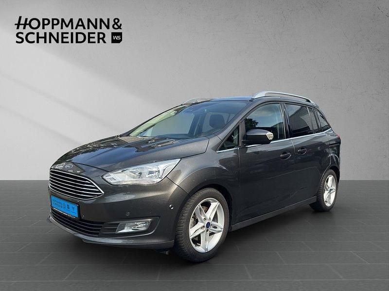 Grau Gebraucht 2019 Ford Grand C-Max Titanium Van / Kleinbus | 12.980 € (Fairer Preis) - Bild 1/4