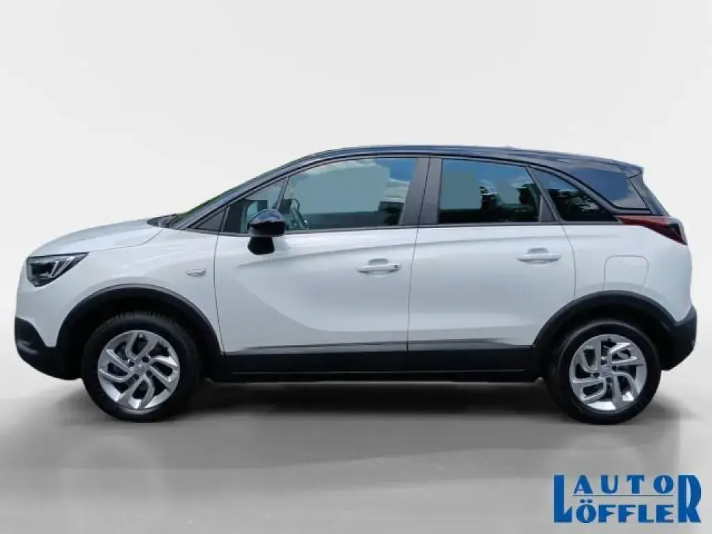 Gebraucht Opel Crossland Edition 131 PS (96 kW) 2020 Weiß SUV