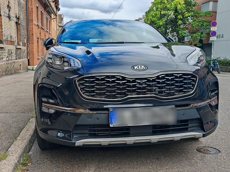 Gebraucht Kia Sportage GT-Line 177 PS (130 kW) 2021 Schwarz SUV