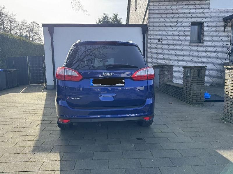 Gebraucht Ford Grand C-Max Titanium 170 PS (125 kW) 2016 Blau Van / Kleinbus