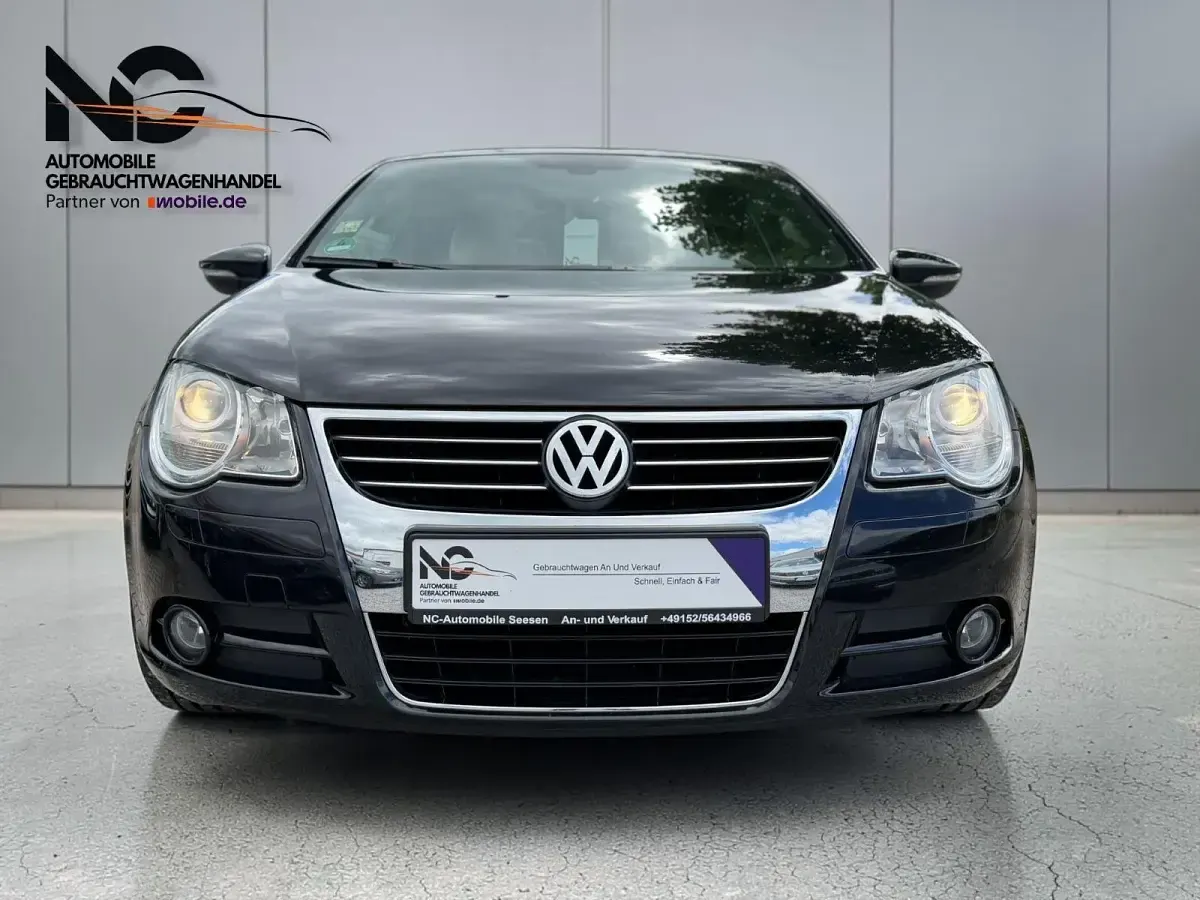 Gebraucht VW Eos 200 PS (147 kW) 2009 Schwarz Cabrio