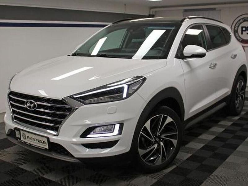 Weiß Gebraucht 2020 Hyundai Tucson SUV | 22.490 € (Guter Preis) - Bild 1/4