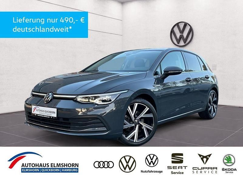 Delfingrau metallic Gebraucht 2022 VW Golf VIII Style Limousine | 29.580 € (Etwas zu teuer) - Bild 1/4