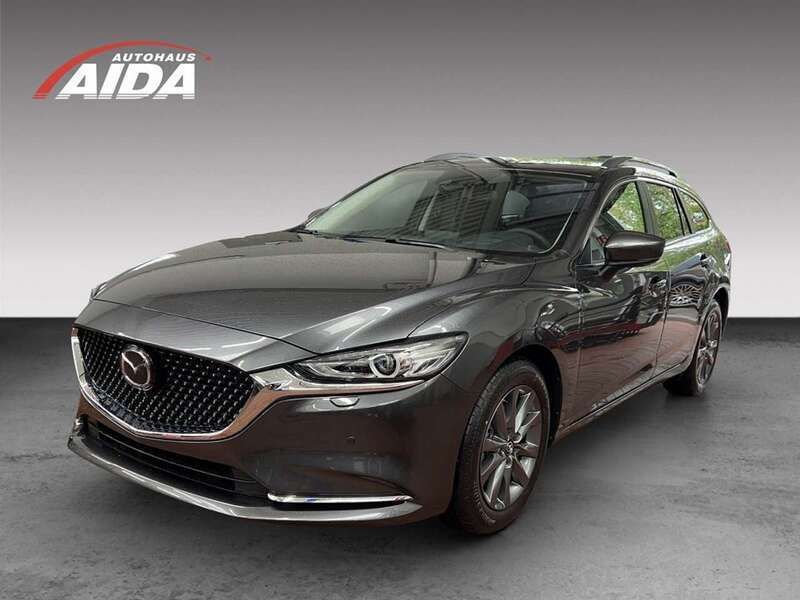Machine grey Neu 2024 Mazda 6 Center-Line Kombi | 33.950 € (Teuer) - Bild 1/4