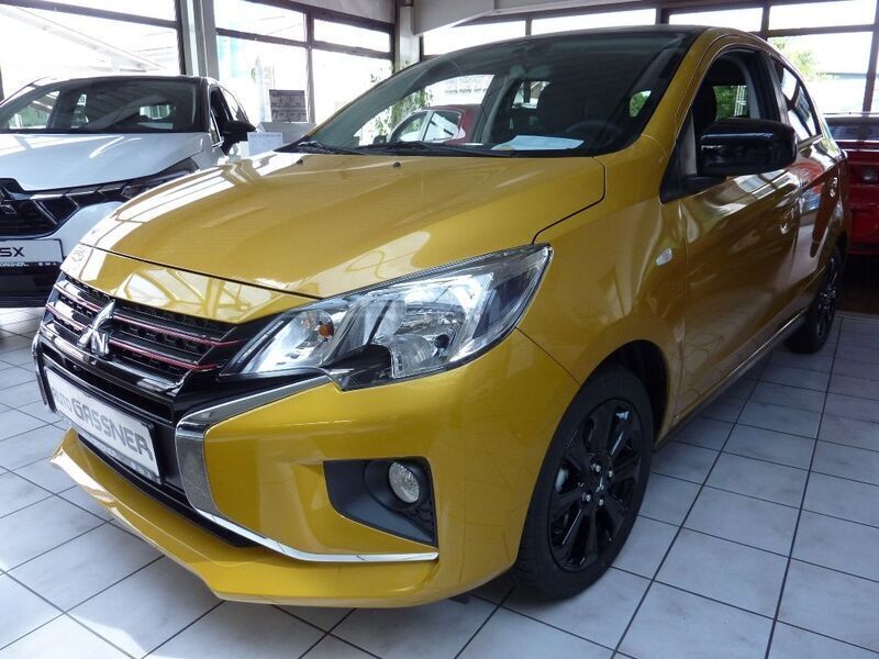 Gelb Neu 2024 Mitsubishi Space Star Select+ Limousine | 17.390 € - Bild 1/4