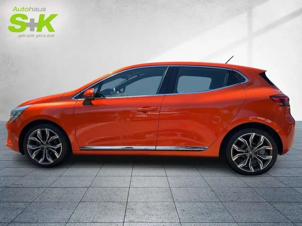 Gebraucht Renault Clio Intens 101 PS (74 kW) 2020 Valenciaorange meta Kleinwagen