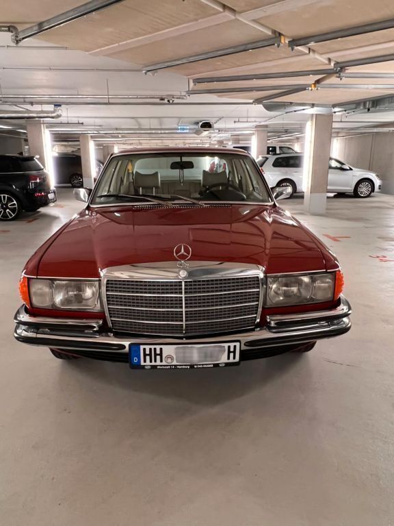 Rot Gebraucht 1974 Mercedes 280 SE Limousine | 16.999 € - Bild 1/4