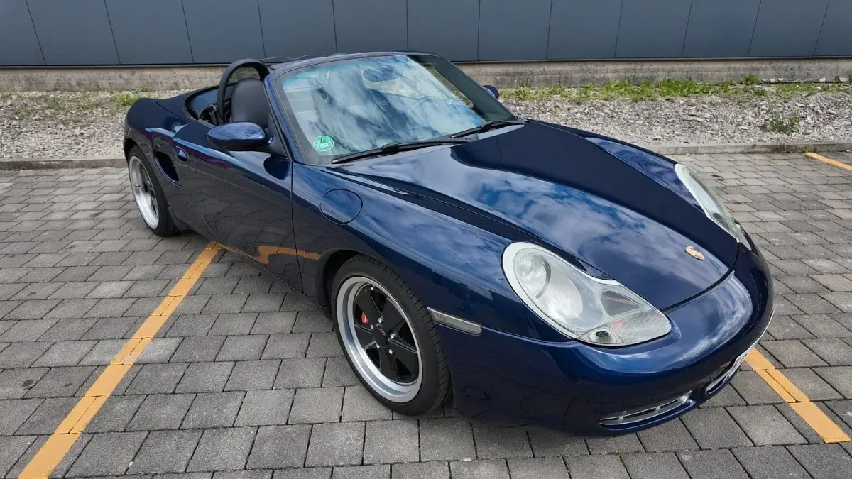 Gebraucht Porsche Boxster S 260 PS (191 kW) 2001 Blau Cabrio