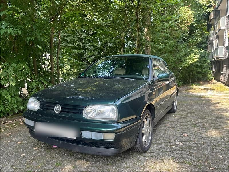 Grün Gebraucht 1998 VW Golf Cabriolet Cabrio | 3.900 € (Teuer) - Bild 1/4