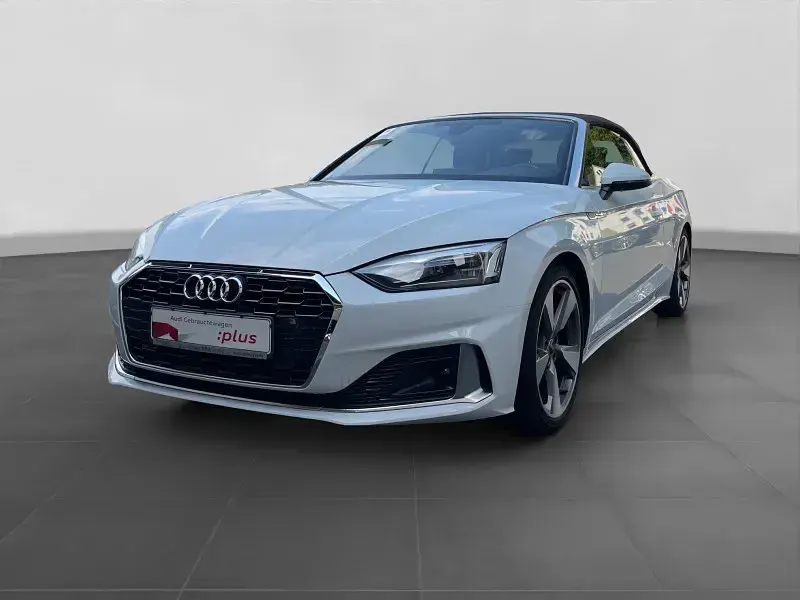 Gebraucht Audi A5 Cabriolet S-Line 163 PS (119 kW) 2022 Weiß Cabrio