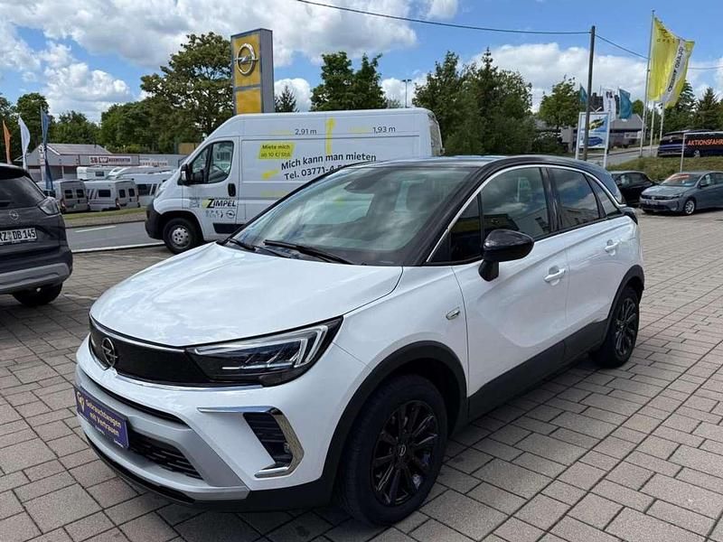 Jade weiß (uni) Gebraucht 2021 Opel Crossland X Elegance SUV | 19.990 € (Teuer) - Bild 1/4