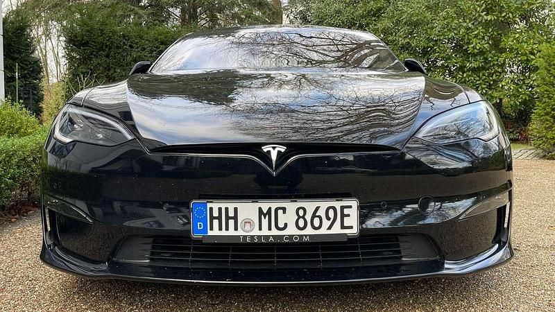 Usado Tesla Model S Plaid 750 kW (1020 CV) 2023 Negro Utilitario