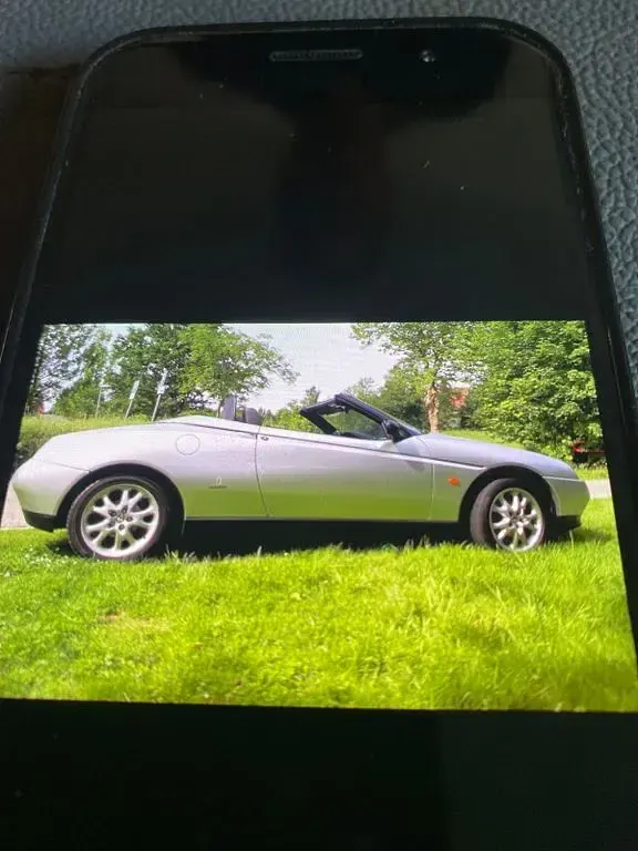 Gebraucht Alfa Romeo Spider Lusso 150 PS (110 kW) 1995 Silber Cabrio