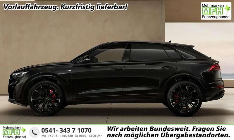 Neu Audi Q8 S-Line 286 PS (210 kW) 2025 Mythosschwarz metallic SUV