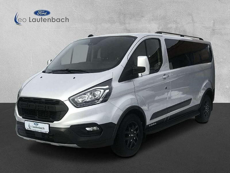 Polarsilber Gebraucht 2021 Ford Transit Custom Kombi | 32.900 € - Bild 1/4