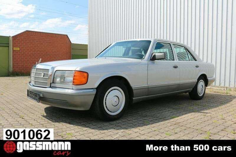 Silber Gebraucht 1986 Mercedes 300 SE Limousine | 19.900 € - Bild 1/4
