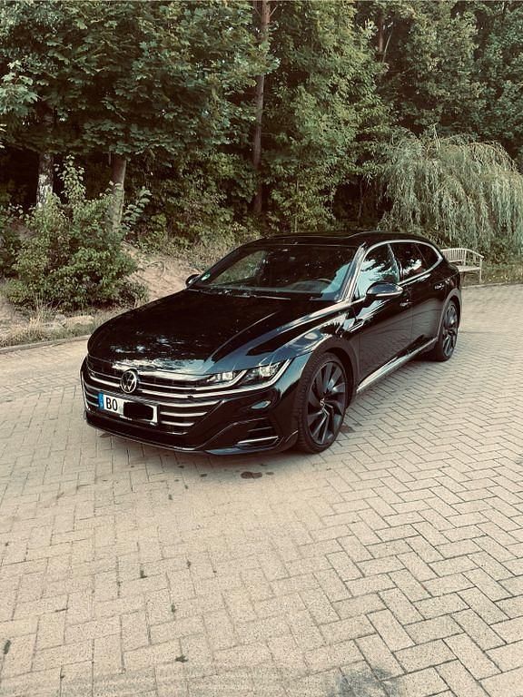 Schwarz Gebraucht 2021 VW Arteon R-line Kombi | 30.999 € (Superpreis) - Bild 1/4